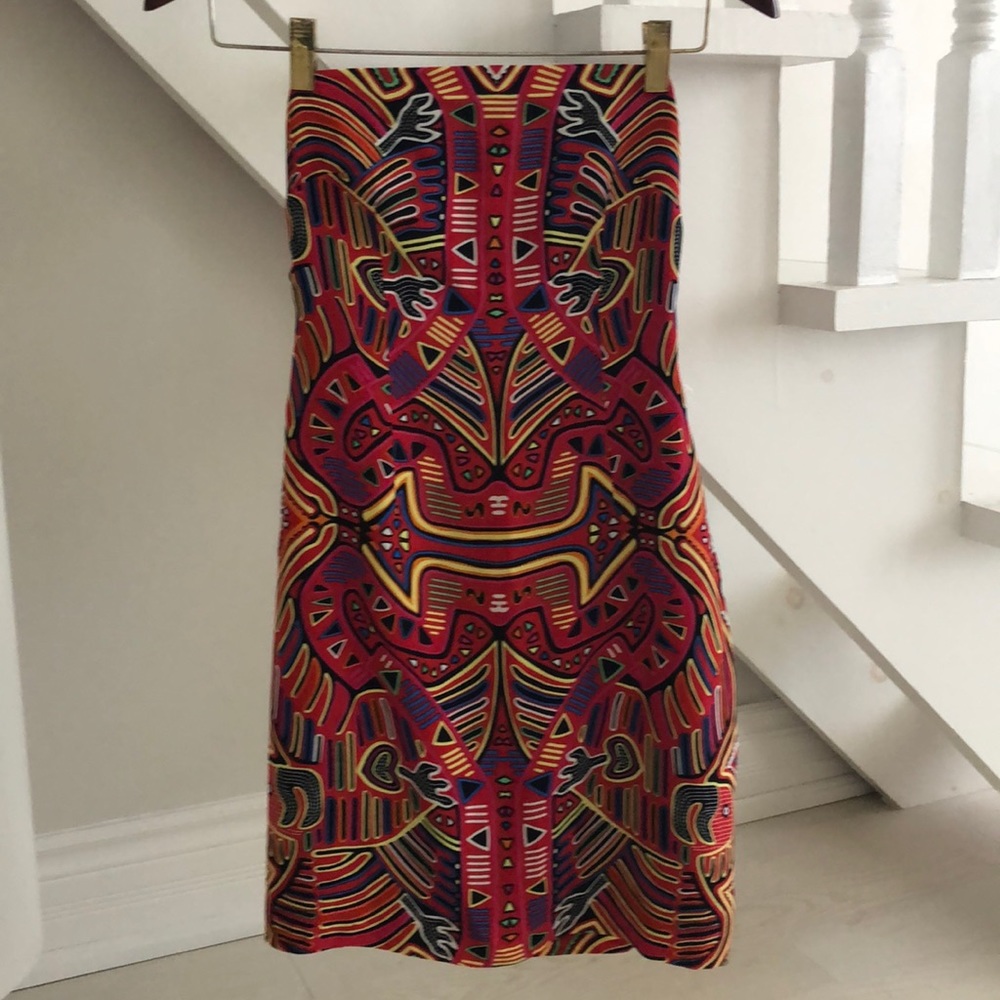 Mara Hoffman tribal print mini dress